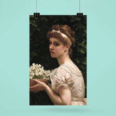 Pea Blossoms by Edward John Poynter poster 6