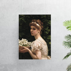 Pea Blossoms by Edward John Poynter poster 7