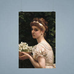 Pea Blossoms by Edward John Poynter poster 9