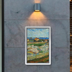 Peach Trees in Bloom by Vincent van Gogh, 1889 poster 2