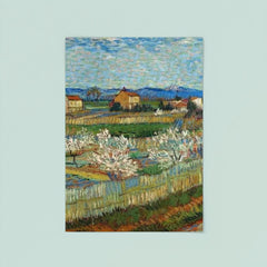 Peach Trees in Bloom by Vincent van Gogh, 1889 poster 8
