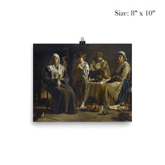 Peasant Family in an Interior by the Le Nain Brothers, c. 1642 poster 4