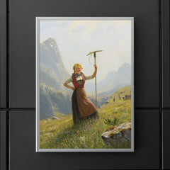 Peasant Girl by Hans Dahl poster 5