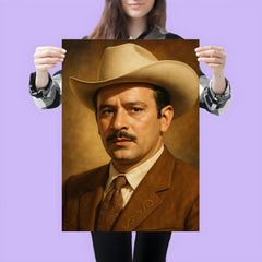 Pedro Infante portrait poster 3