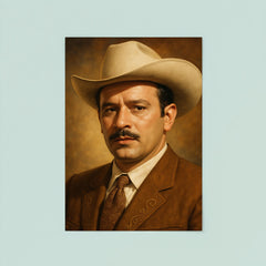 Pedro Infante portrait poster 8