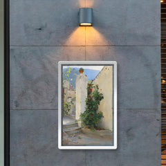 Pelargonium in Bloom by Peter Ilsted, 1891 poster 2