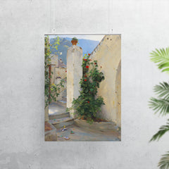 Pelargonium in Bloom by Peter Ilsted, 1891 poster 7