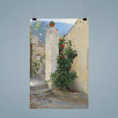 Pelargonium in Bloom by Peter Ilsted, 1891 poster 9