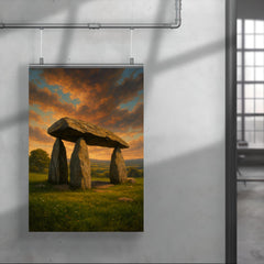 Pentre Ifan Dolmen Wales poster 4