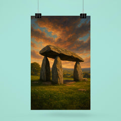 Pentre Ifan Dolmen Wales poster 6