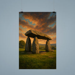 Pentre Ifan Dolmen Wales poster 9