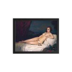 Pepita by Francisco Soria Aedo framed print on a plain backdrop in size 12"x16".