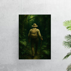 Percy Fawcett entering Amazonian green darkness poster 7
