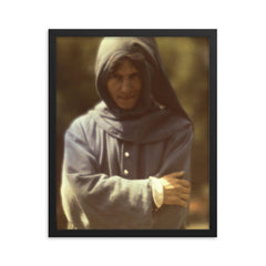 Percy MacKaye as Alwyn the Poet, Autochrome, 1913 framed print on a plain backdrop in size 16"x20".