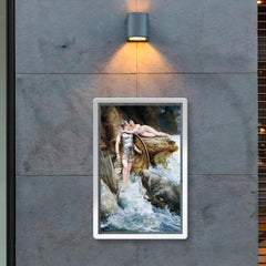 Perseus and Andromeda by Charles Napier Kennedy poster 2