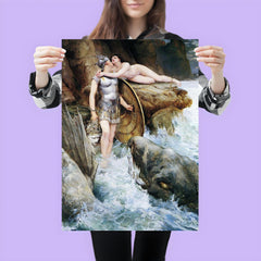 Perseus and Andromeda by Charles Napier Kennedy poster 3