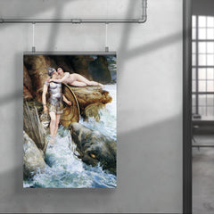 Perseus and Andromeda by Charles Napier Kennedy poster 4