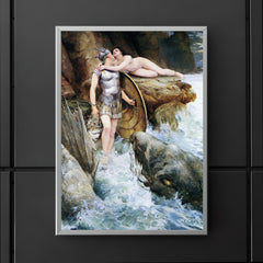 Perseus and Andromeda by Charles Napier Kennedy poster 5