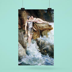 Perseus and Andromeda by Charles Napier Kennedy poster 6