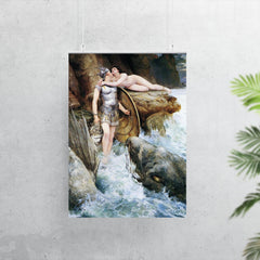 Perseus and Andromeda by Charles Napier Kennedy poster 7