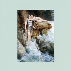 Perseus and Andromeda by Charles Napier Kennedy poster 8