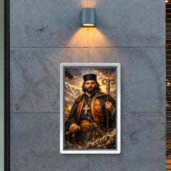 Petar II Petrovic Njegos mountain prince bishop portrait poster 2