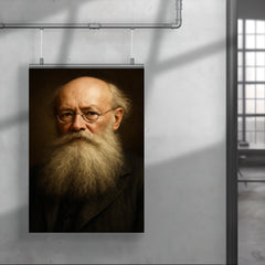 Peter Kropotkin portrait poster 4