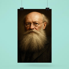 Peter Kropotkin portrait poster 6