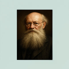 Peter Kropotkin portrait poster 8