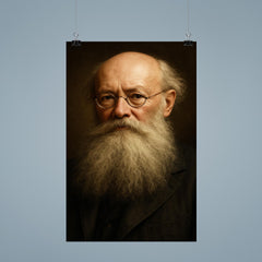 Peter Kropotkin portrait poster 9