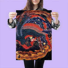 Phoenix by Hokusai poster 3