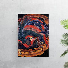 Phoenix by Hokusai poster 7