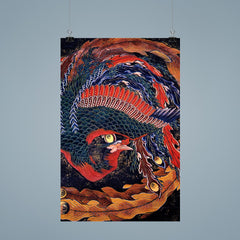 Phoenix by Hokusai poster 9