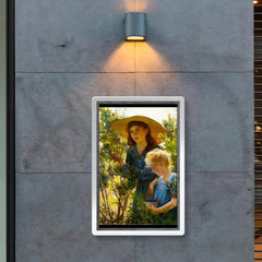 Picking Blueberries by Charles Courtney Curran, 1909 poster 2