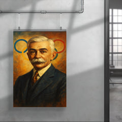 Pierre de Coubertin poster 4