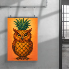 Pineappowl (a pineapple crossed with an owl, obviously) poster 4