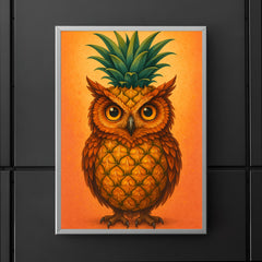Pineappowl (a pineapple crossed with an owl, obviously) poster 5