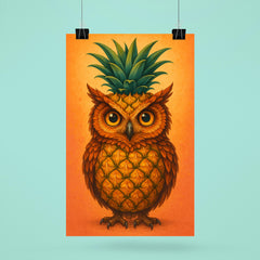 Pineappowl (a pineapple crossed with an owl, obviously) poster 6