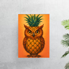 Pineappowl (a pineapple crossed with an owl, obviously) poster 7