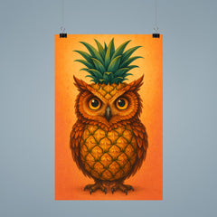 Pineappowl (a pineapple crossed with an owl, obviously) poster 9