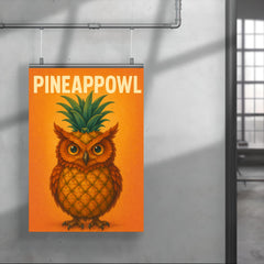 Pineappowl (an owl crossed with a pineapple) poster 4