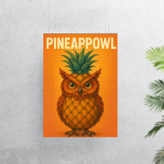 Pineappowl (an owl crossed with a pineapple) poster 7