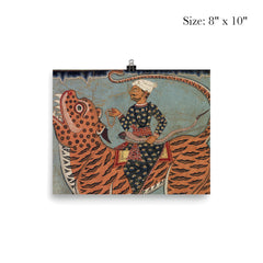 Pir Gazi and his tiger in Sundarbans poster 4