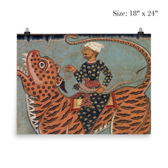 Pir Gazi and his tiger in Sundarbans poster 5