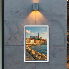 Piran Old Town Seafront Slovenia poster 2