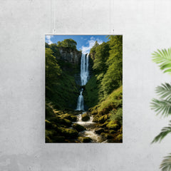 Pistyll Rhaeadr Wales poster 7