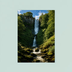 Pistyll Rhaeadr Wales poster 8