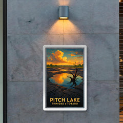 Pitch Lake Trinidad and Tobago poster 2