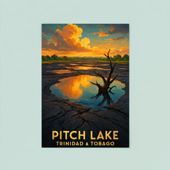 Pitch Lake Trinidad and Tobago poster 8