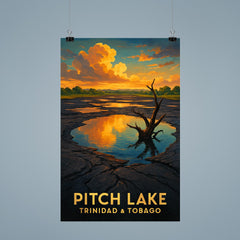 Pitch Lake Trinidad and Tobago poster 9